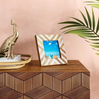 Opalhouse Resin and Wood Photo Frame