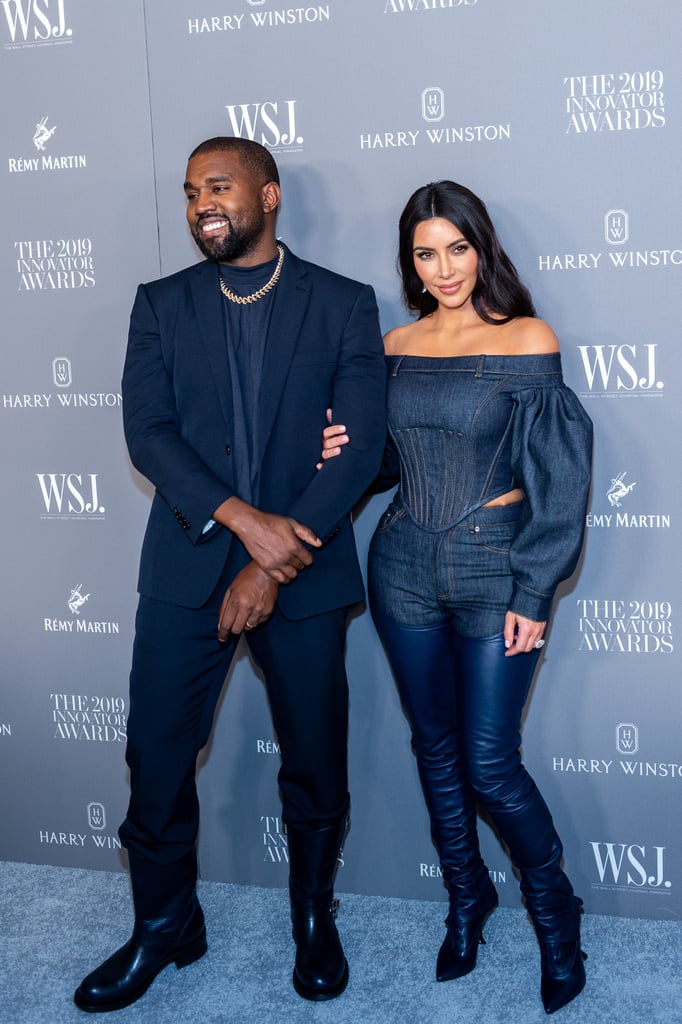 Kim Kardashian And Kanye West At The Wsj Magazine 2019 Innovator
