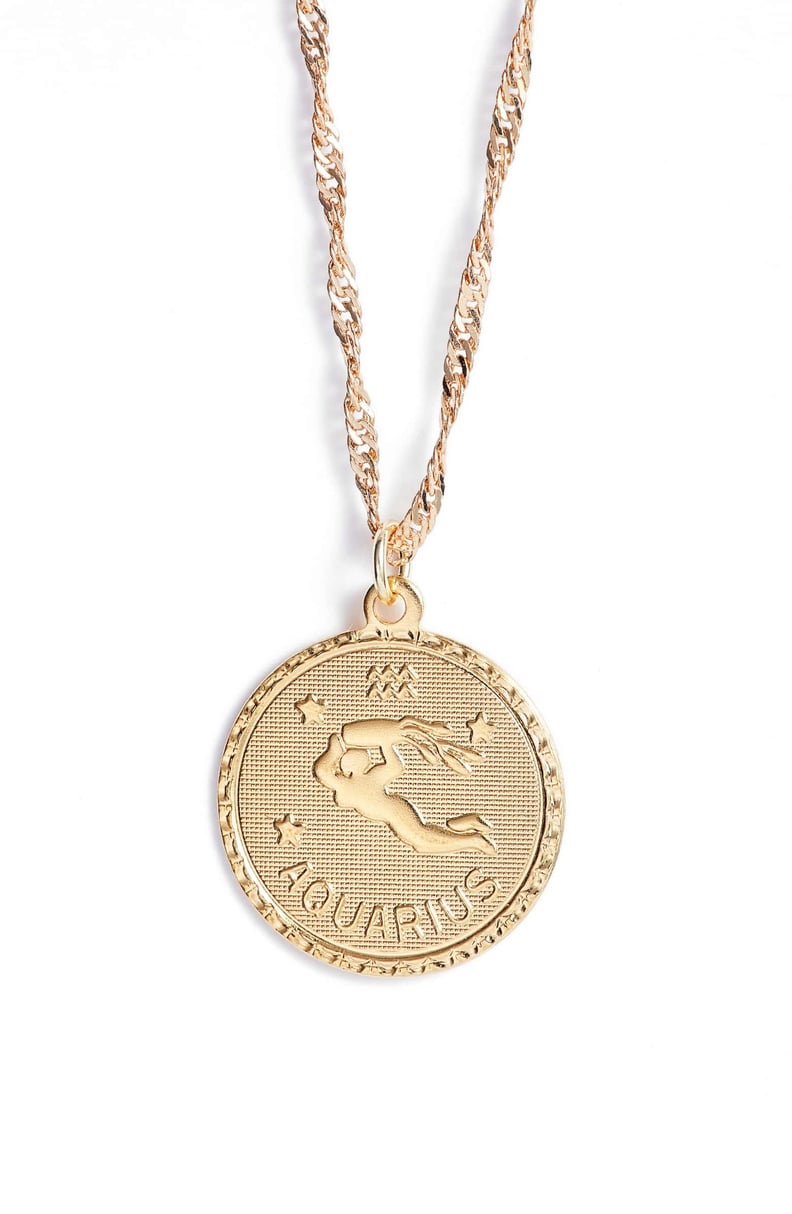 Cam Jewelry Ascending Zodiac Medallion Necklace