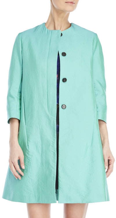Marni Mint Green A Line Coat Kate Middleton S New Maternity Coat
