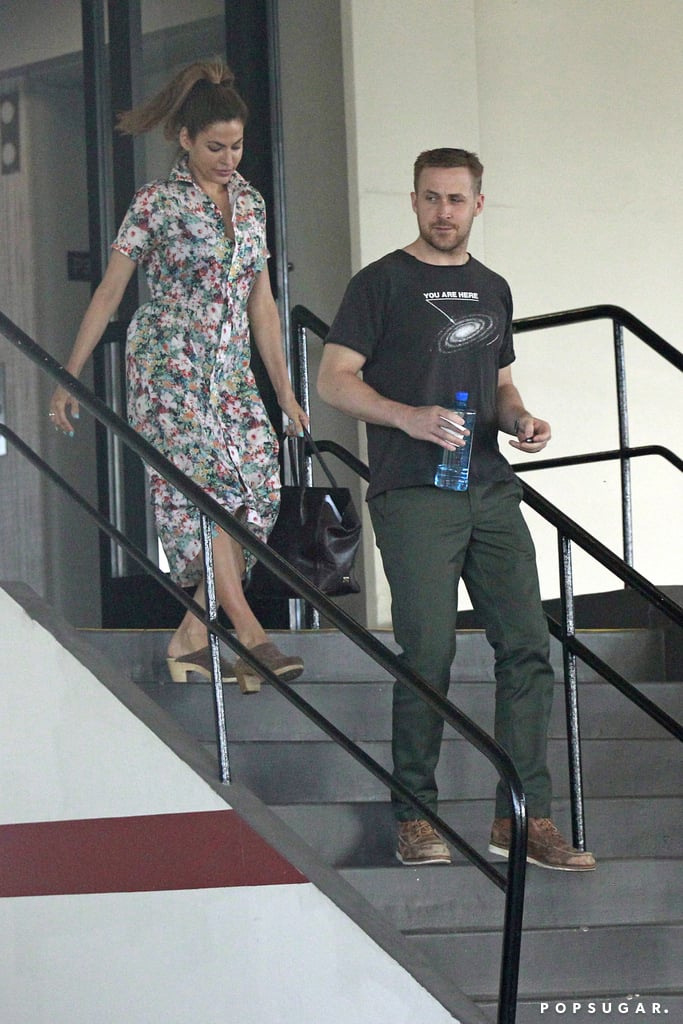 Ryan Gosling And Eva Mendes In La Pictures April 2018 Popsugar