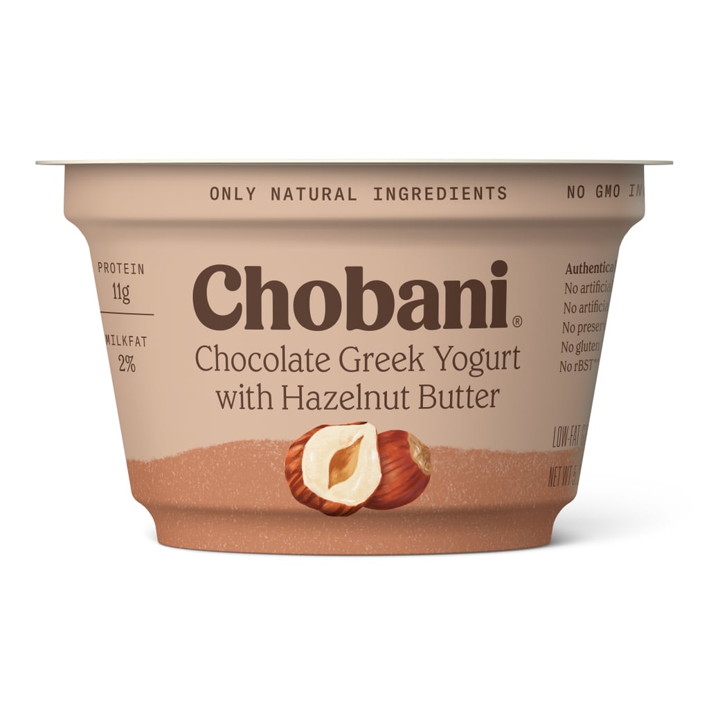 Chocolate Greek Yogurt with Hazelnut Butter Chobani With Nut Butters