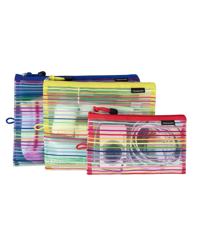 Travelon Set of 3 Mesh Pouches