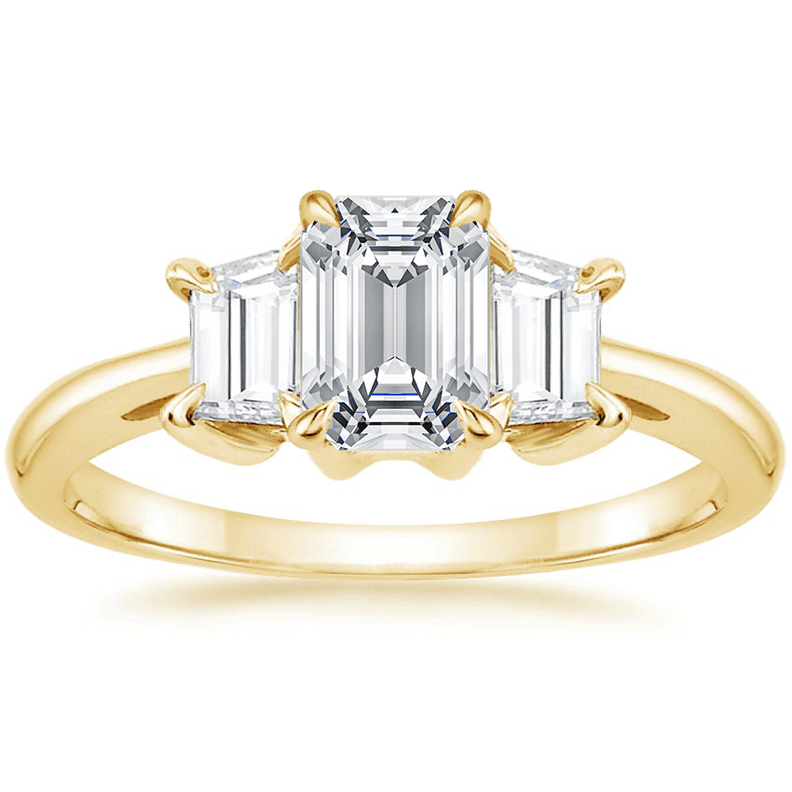 Brilliant Earth 18K Yellow Gold Embrace Diamond Ring