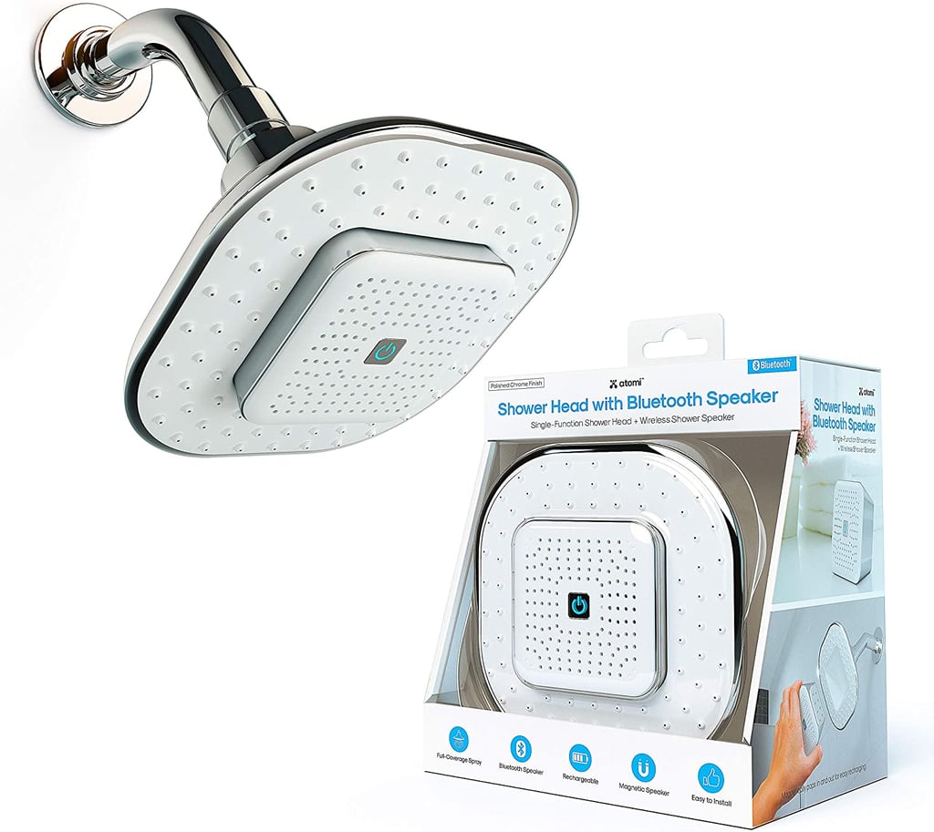 Atomi 4.9" White Showerhead