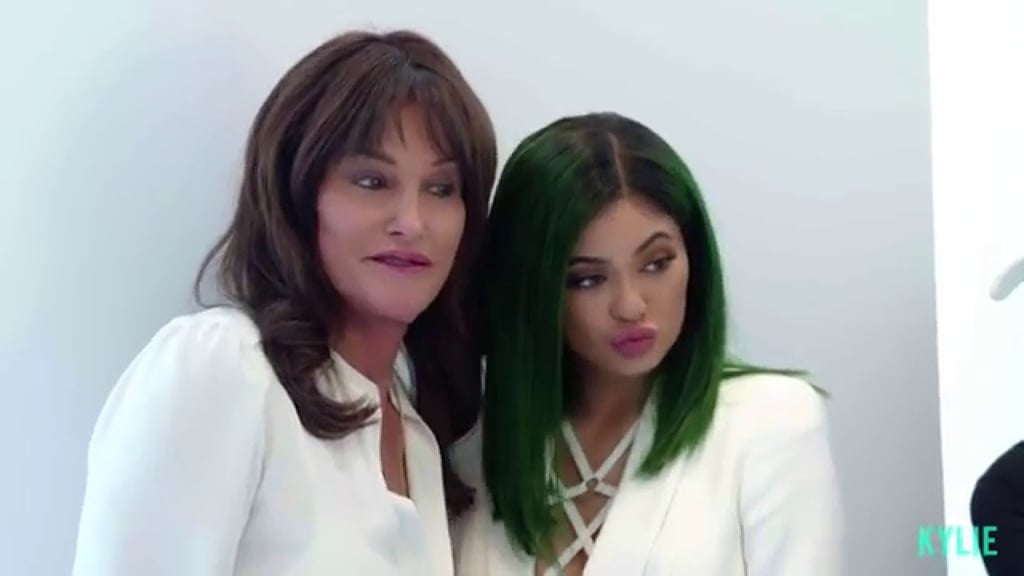 November 2015: Jordyn Woods Supports Kylie Jenner's Lip Kit Launch