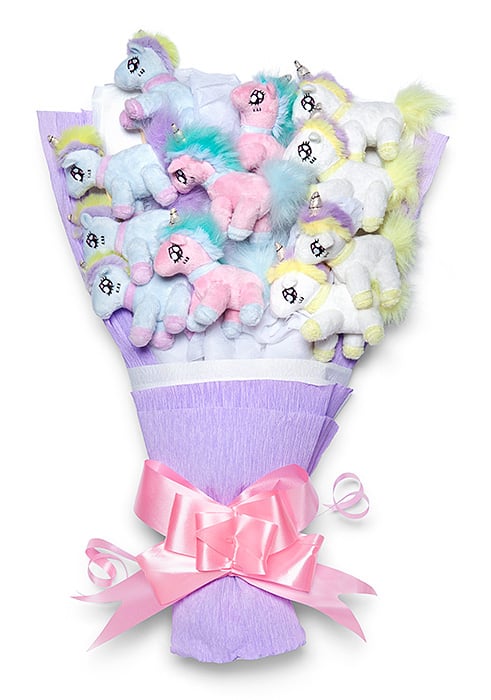 bouquet of stuffed toys