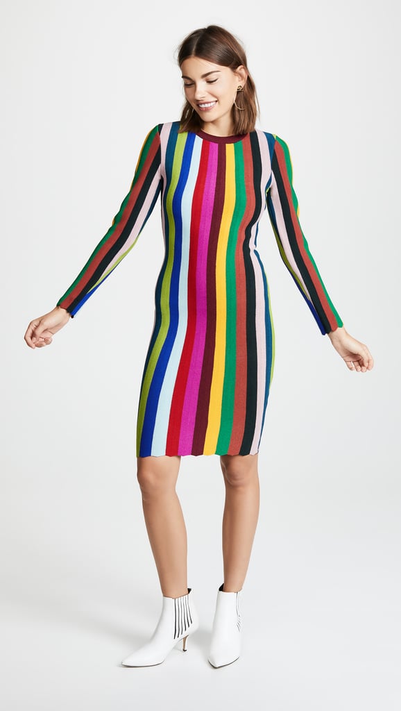 Milly Verticle Stripe Dress