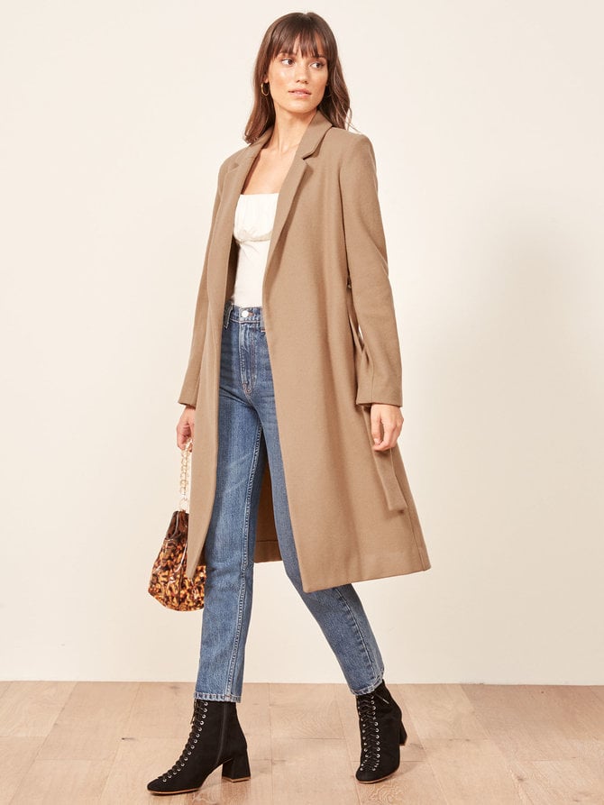Reformation barton coat Clearance