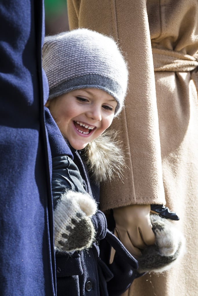 Princess Victoria and Family at Name Day Ceremony March 2017