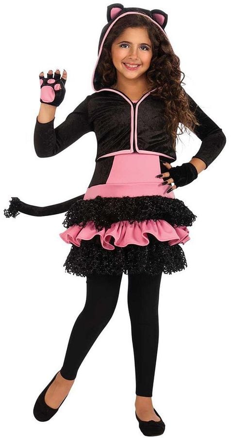 Black Kitty Hoodie Costume