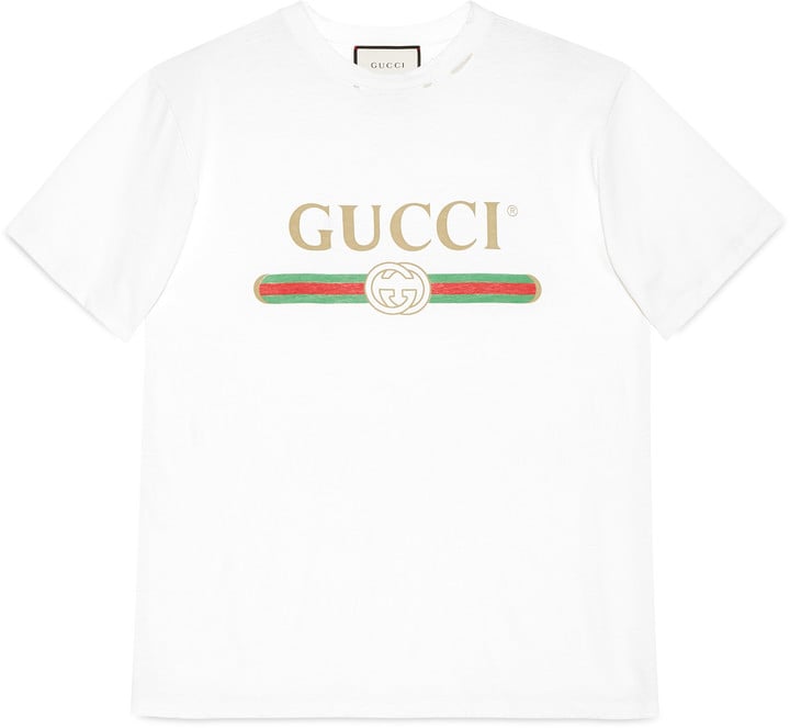 Gucci Logo Cotton T-Shirt
