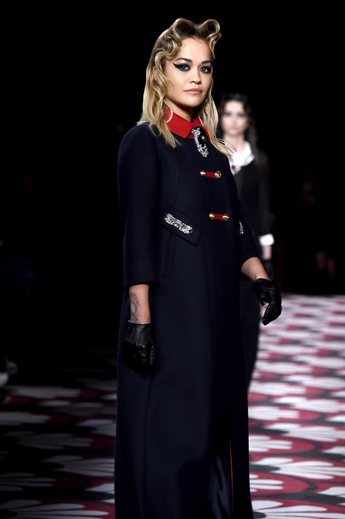 Rita Ora Walked the Miu Miu Autumn 2020 Runway