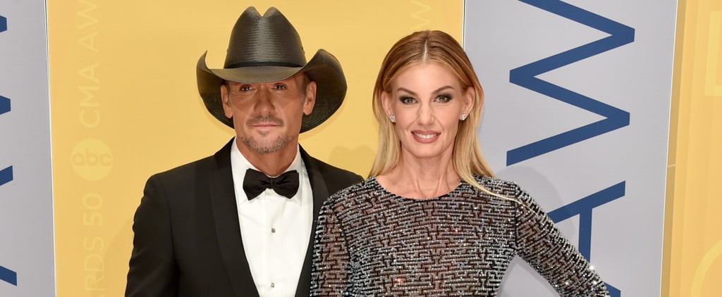 Faith Hill and Tim McGraw at the CMA Awards 2016