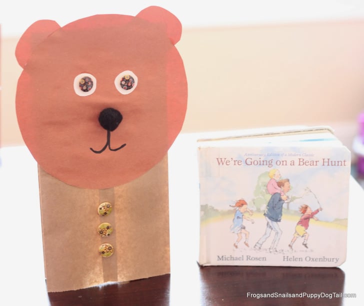 We #39 re Going on a Bear Hunt: Paper Bag Bear Puppets Children #39 s Book
