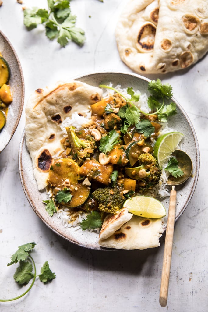 Simple Coconut Mango Chicken and Broccoli Curry