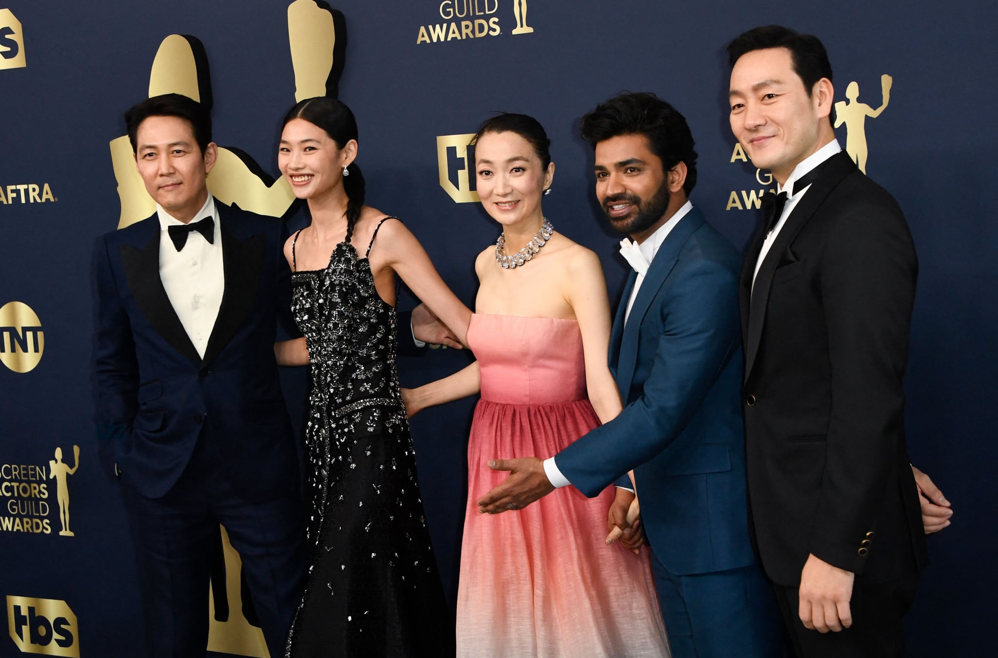 SAG Awards 2022: 'Squid Game' Cast's Red Carpet Photos