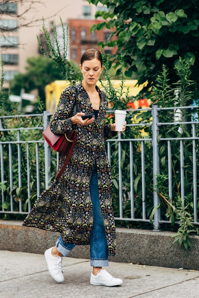 A Fall-Appropriate Shirtdress