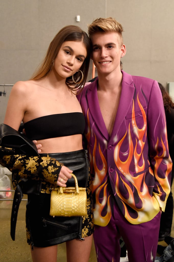Kaia Gerber Was There to Support Her Brother Presley, Who Walked