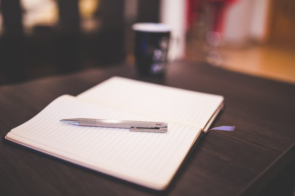 Keep a list of your monthly essentials and check off once you’re out so you know exactly what you need to buy and when.