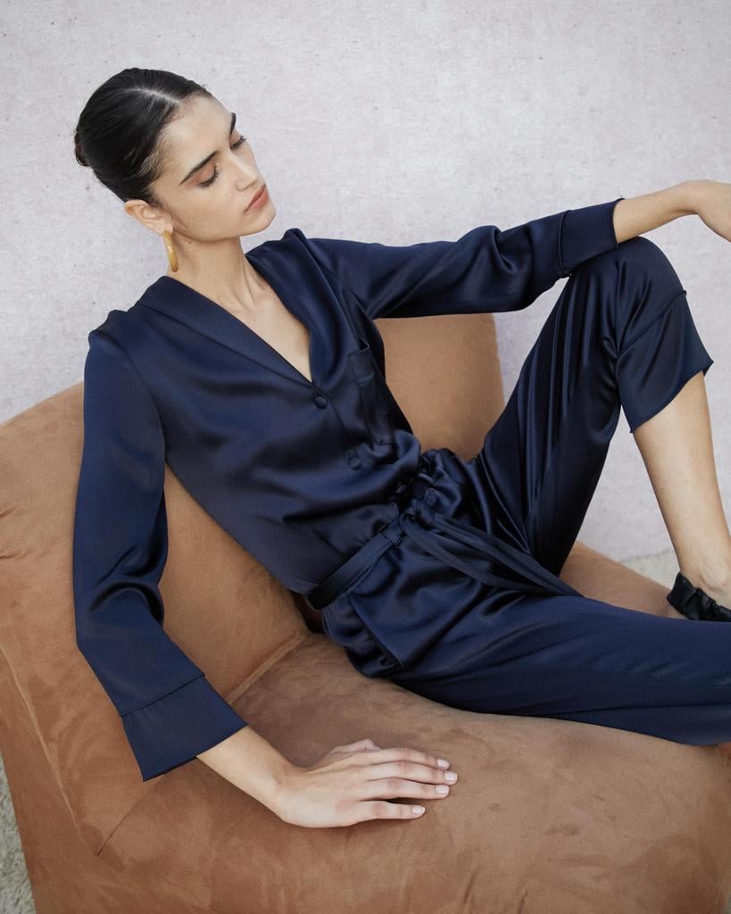 Nanushka Yuma Satin jumpsuit