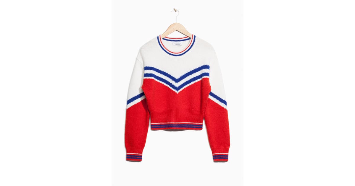 And other stories varsity sweater cheap