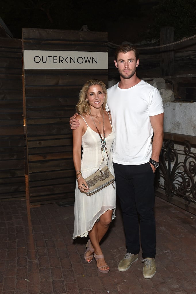 Cute Pictures of Chris Hemsworth and Elsa Pataky