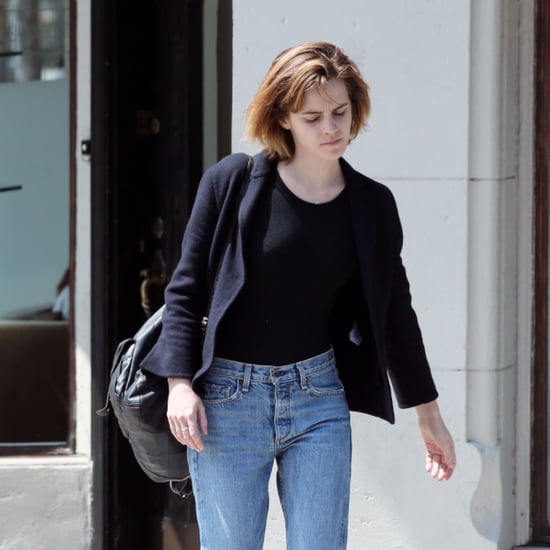 Emma Watson Wearing Jeans April 2016