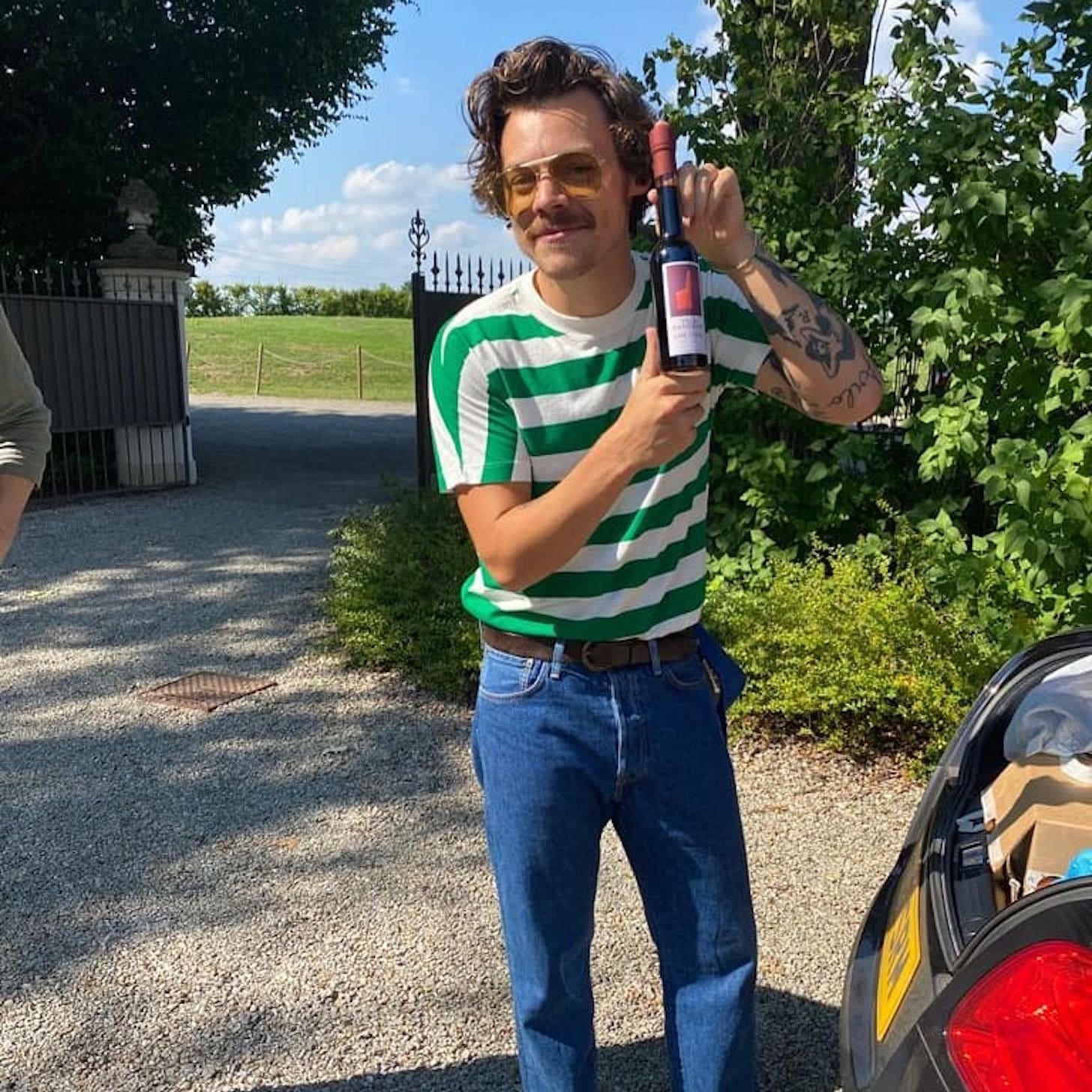 Reaction To Harry Styles S New Mustache Popsugar Beauty You can use the stubhub mobile app for even quicker and easier transactions. reaction to harry styles s new mustache