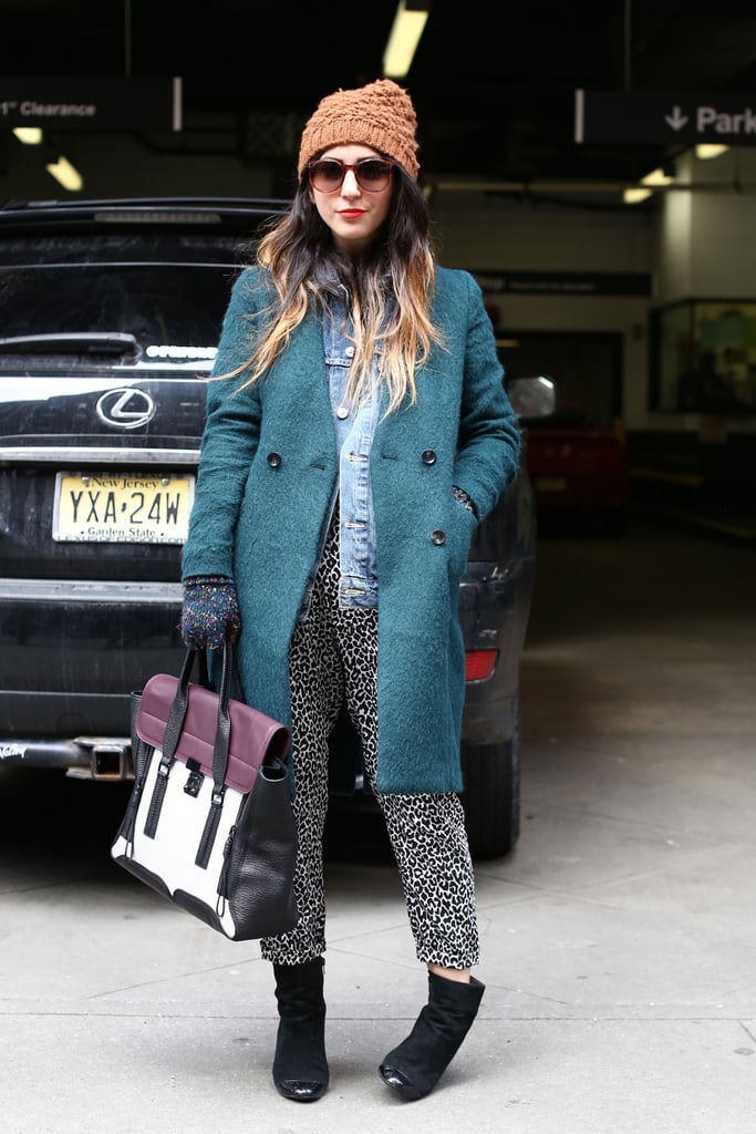 Mixed and matched — but with a great coat to pull it all together.
Mixed and matched — but with a great coat to pull it all together.