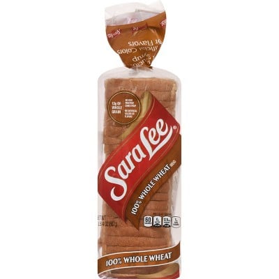 Sara Lee 100% Whole Wheat Bread