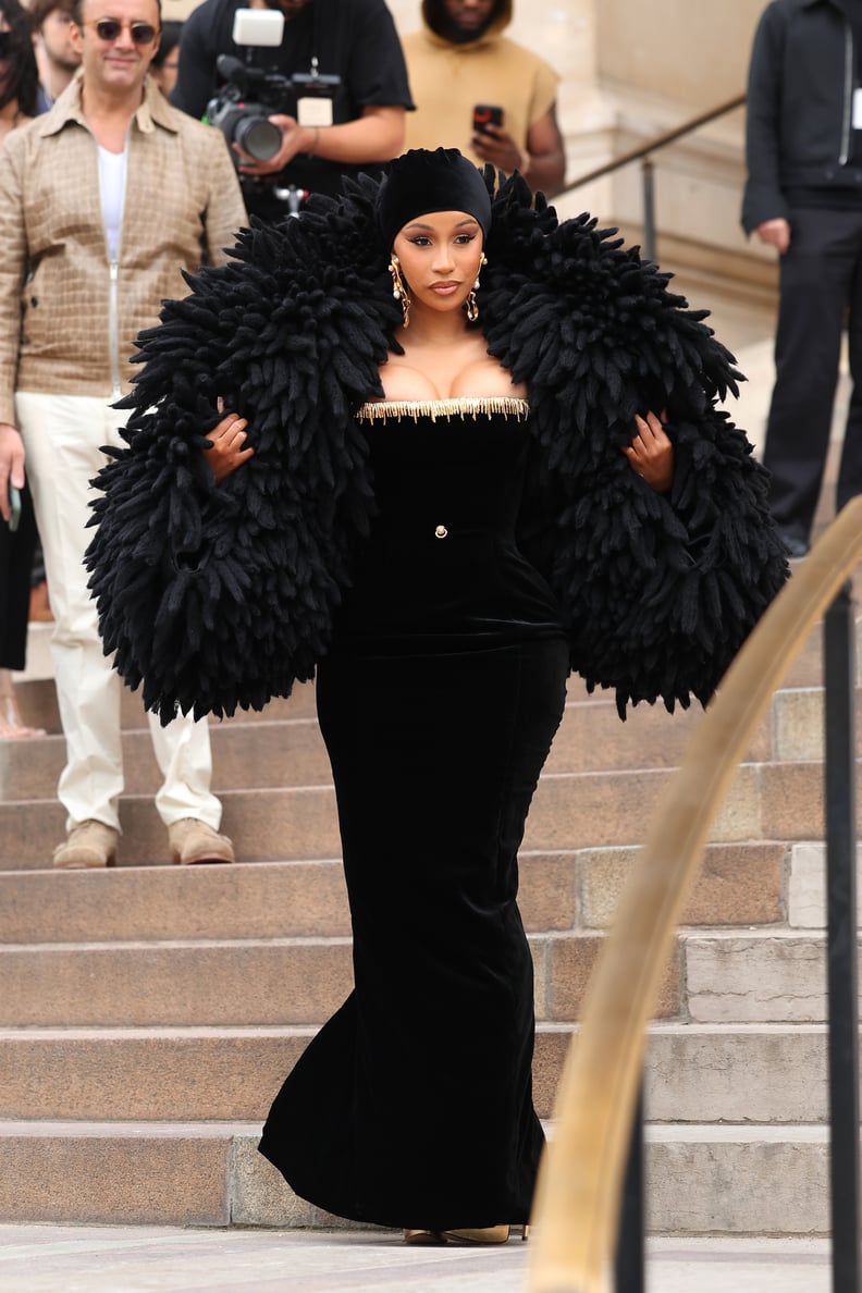 Cardi B Wears Gown Five Days After Its Runway Debut to 2023 Grammys