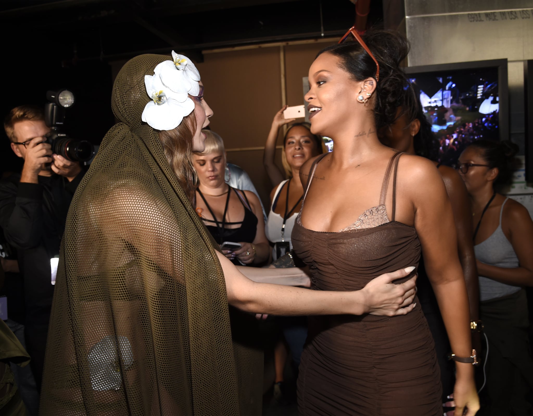 Models in Rihanna's Savage X Fenty New York Fashion Week 2018 Show