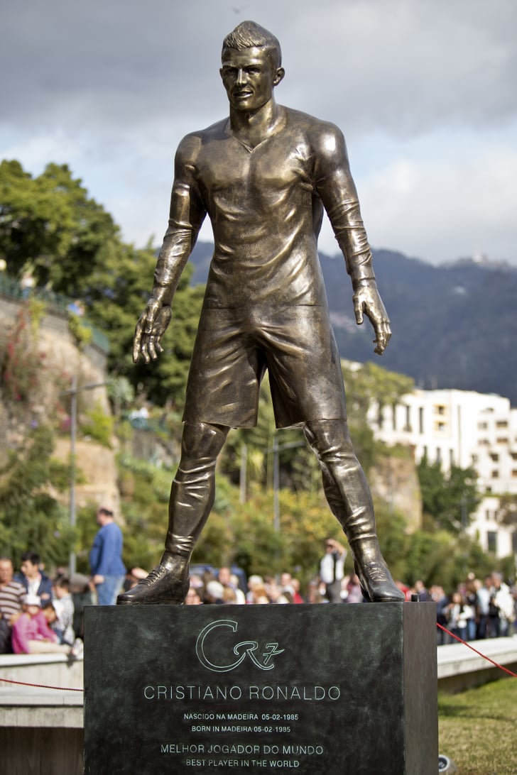 Cristiano Ronaldo Statue Pictures POPSUGAR Celebrity Photo 4