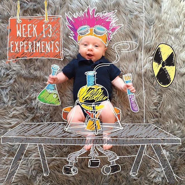 baby mad scientist costume