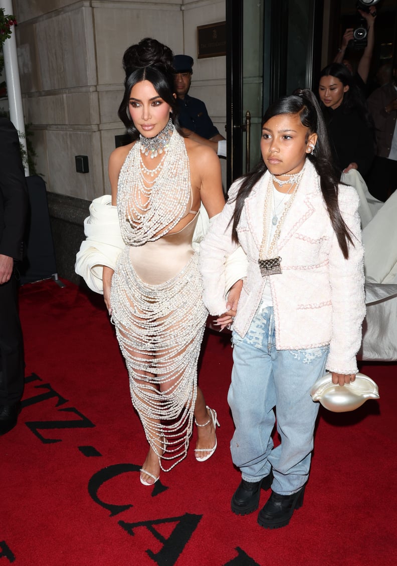 Photos of Kim Kardashian and North West Before the 2023 Met Gala
