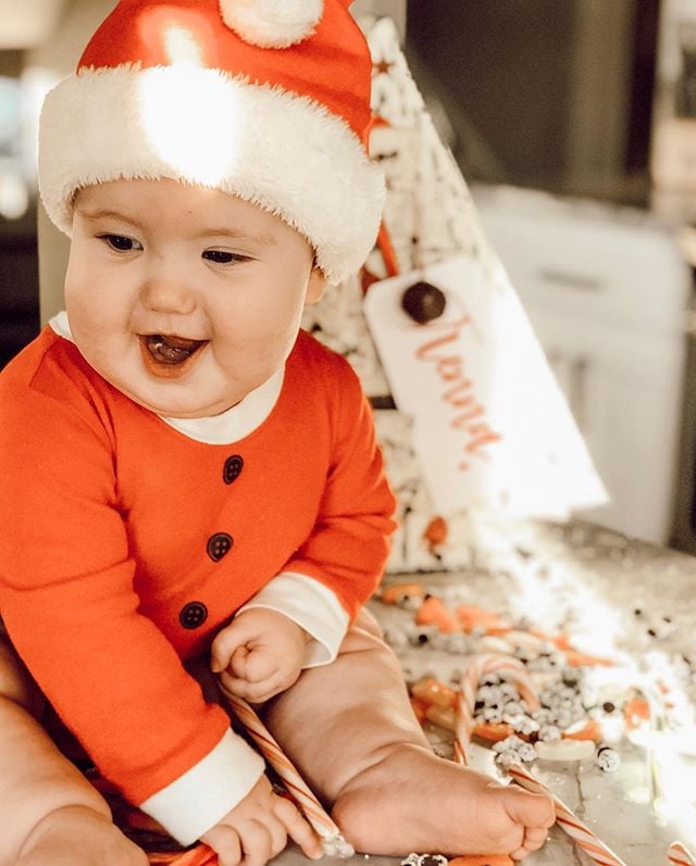 Baby Dressed as Elf on the Shelf 2018
