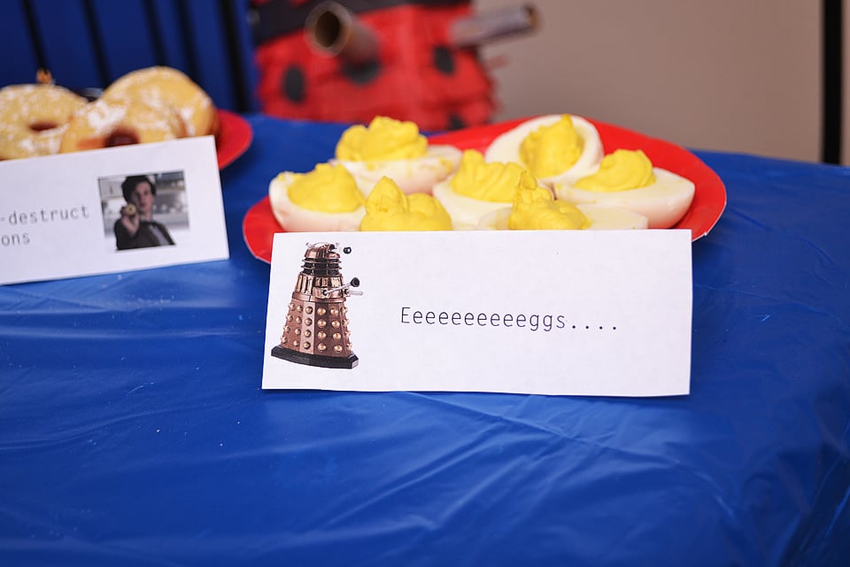 Daleks Are Kinda Like Little Devil Ed Egg S Doctor Who Party