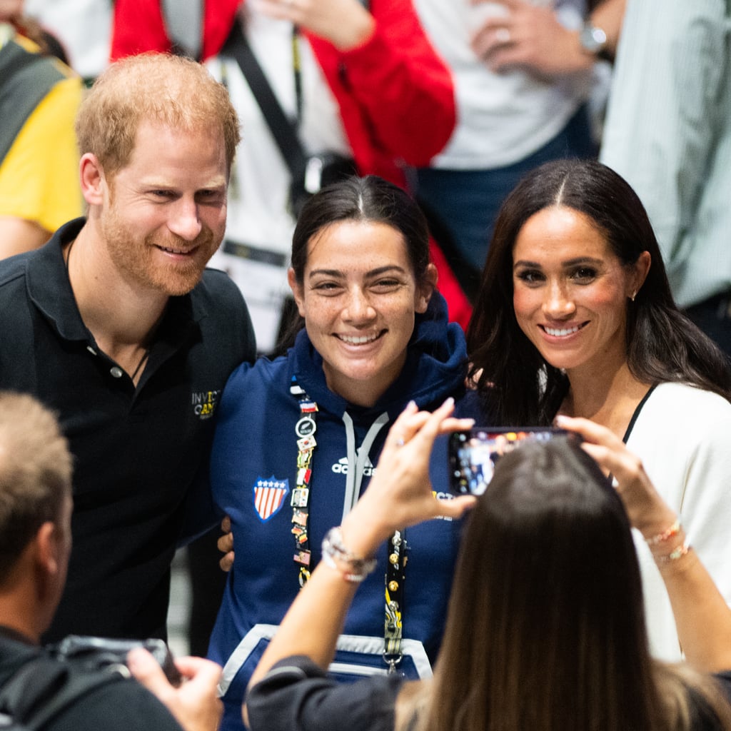 Meghan Markle and Prince Harry Pose With Fans at the 2023 Invictus Games
