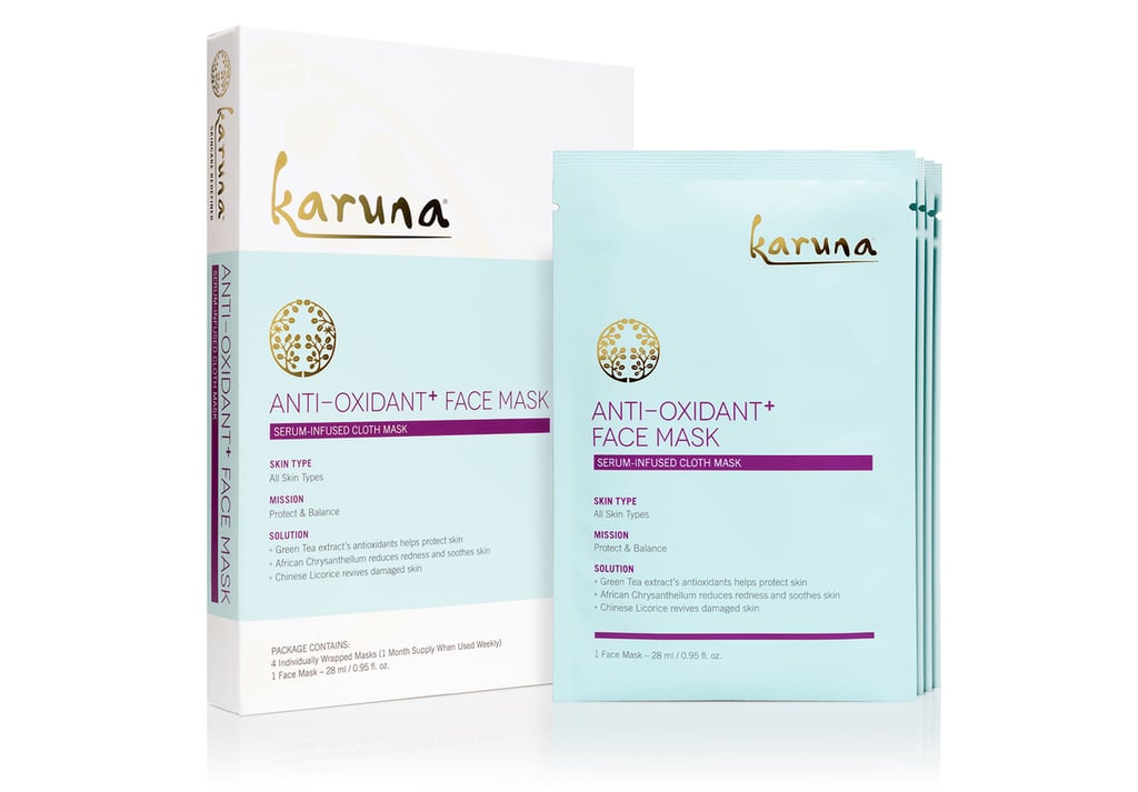 Best for: the city dweller who just can't get their complexion under control. 
Smoke, smog, and pollution (not to mention an hour-long commute) can really stress out your skin. The Karuna Anti-Oxidant Treatment Mask ($28 for four masks) delivers Chinese green tea straight to your skin for free radical protection, preventing signs of aging.