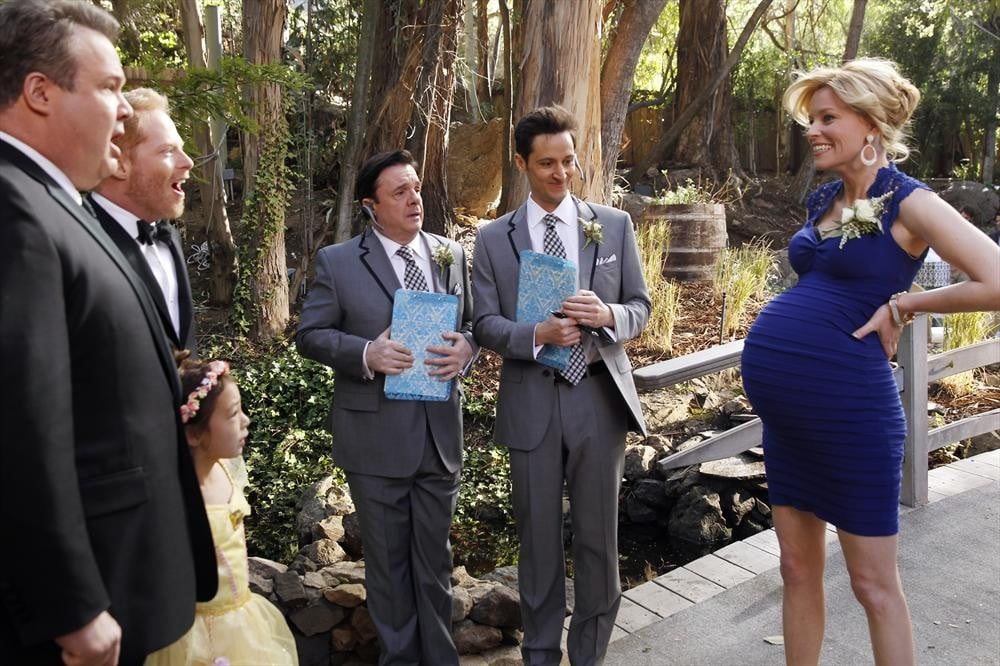 And wow! Sal is really pregnant. Mitchell and Cameron's
