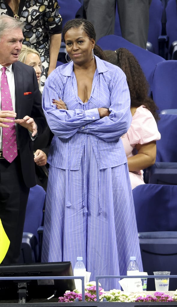 Former First Lady Michelle Obama at the US Open on Sept. 9.