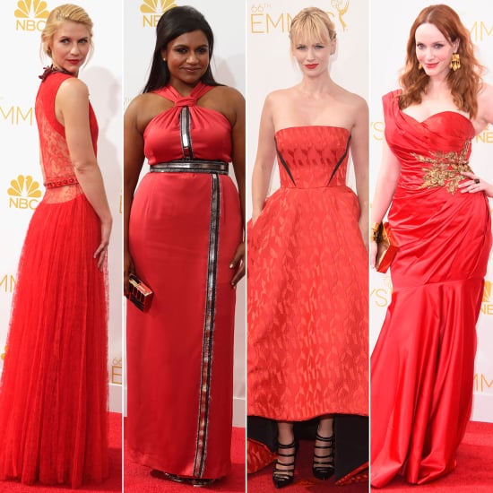 Red Dress Trend at Emmys 2014