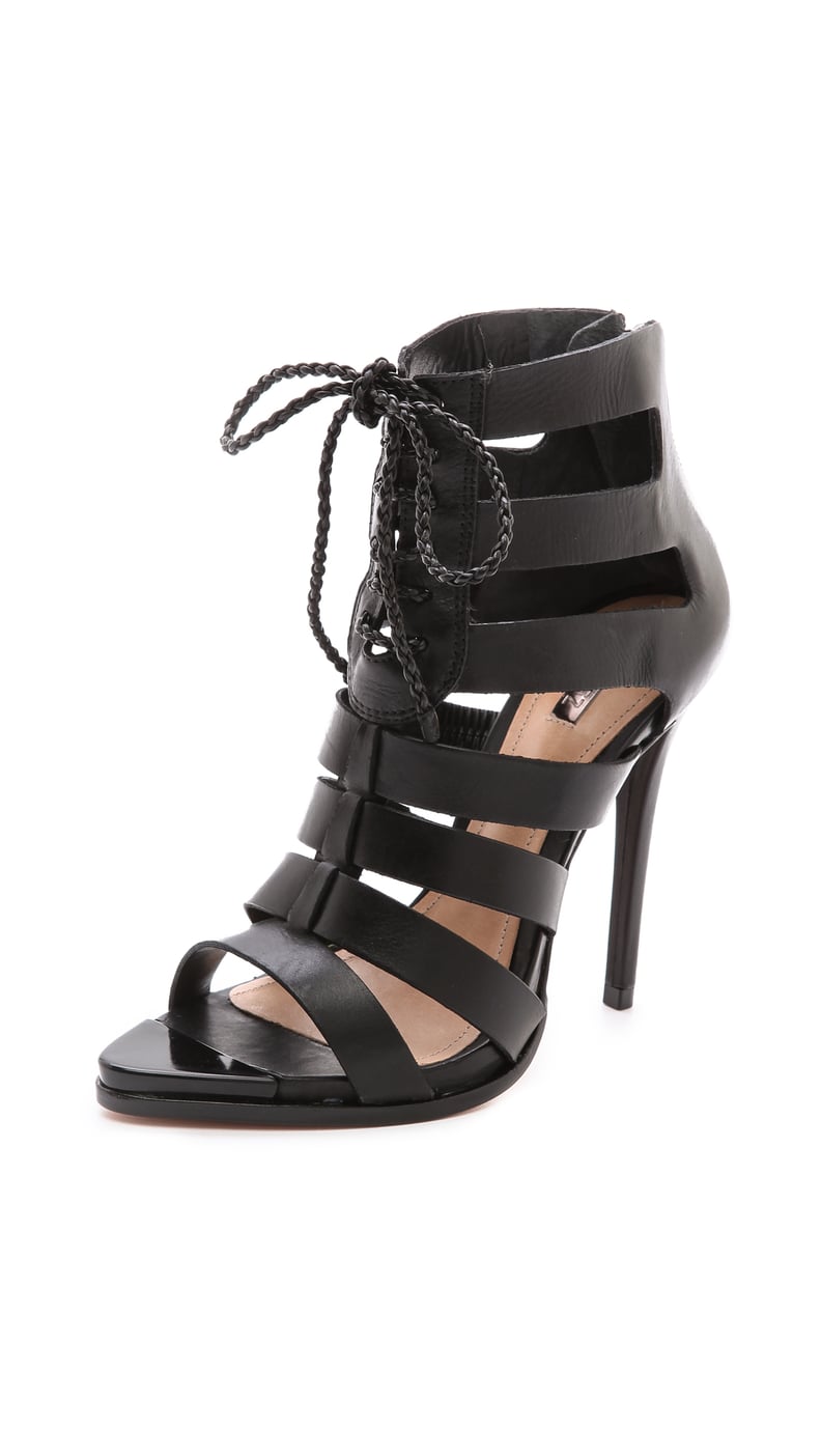 Schutz Lace-Up Heels