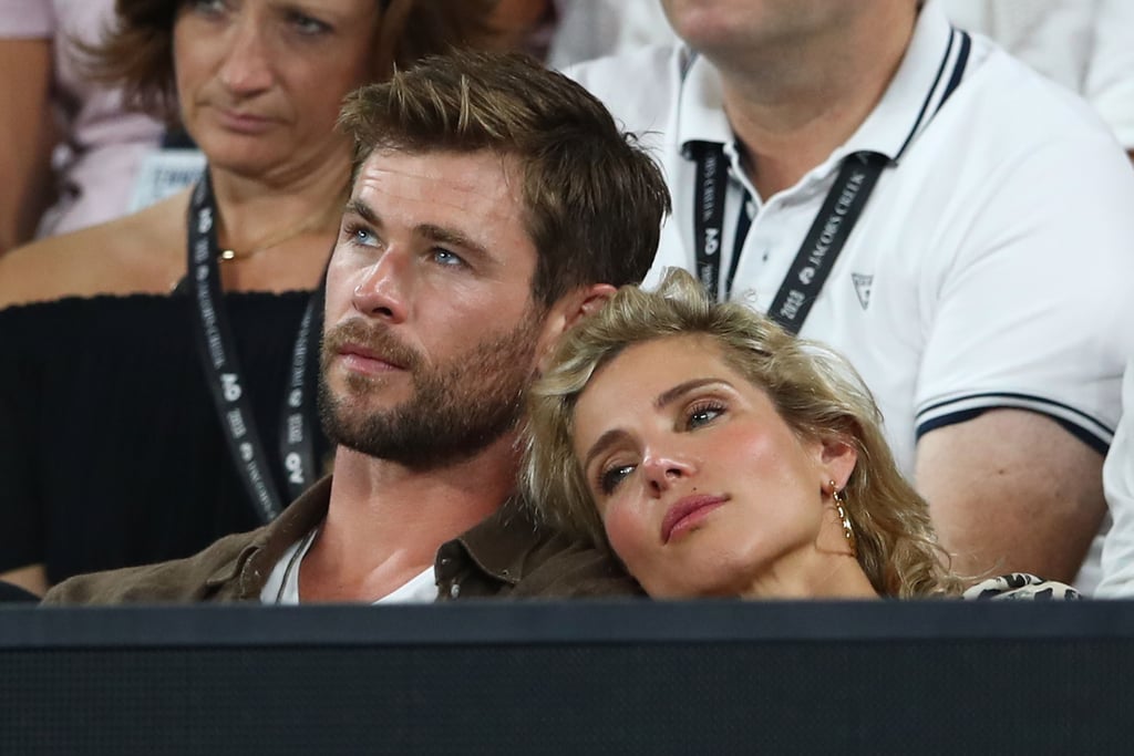 Cute Pictures of Chris Hemsworth and Elsa Pataky