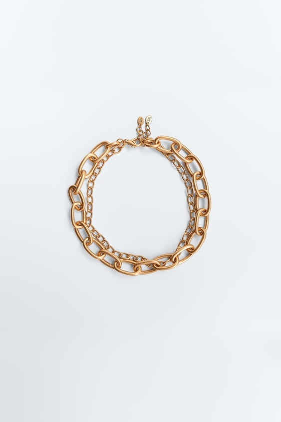 Zara Pack of Chain Link Necklaces
