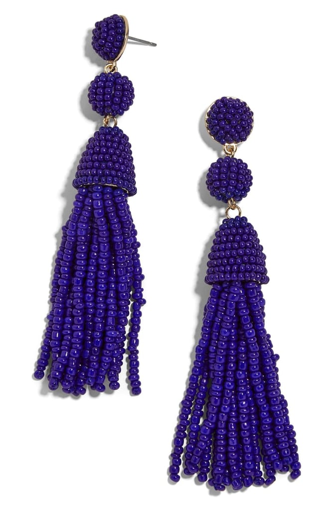 BaubleBar Granita Beaded Tassel Earrings