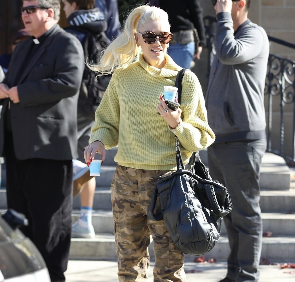 Gwen Stefani Cargo Camo Pants