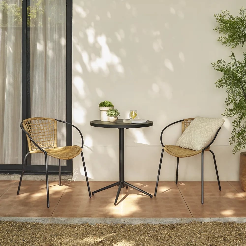 A Boho Bistro Set For Small Spaces