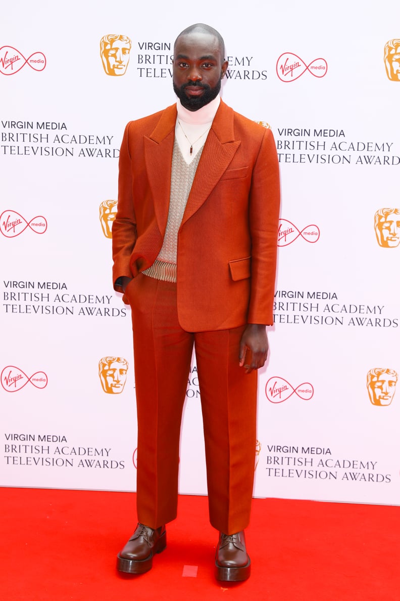 Paapa Essiedu at the BAFTA TV Awards 2021